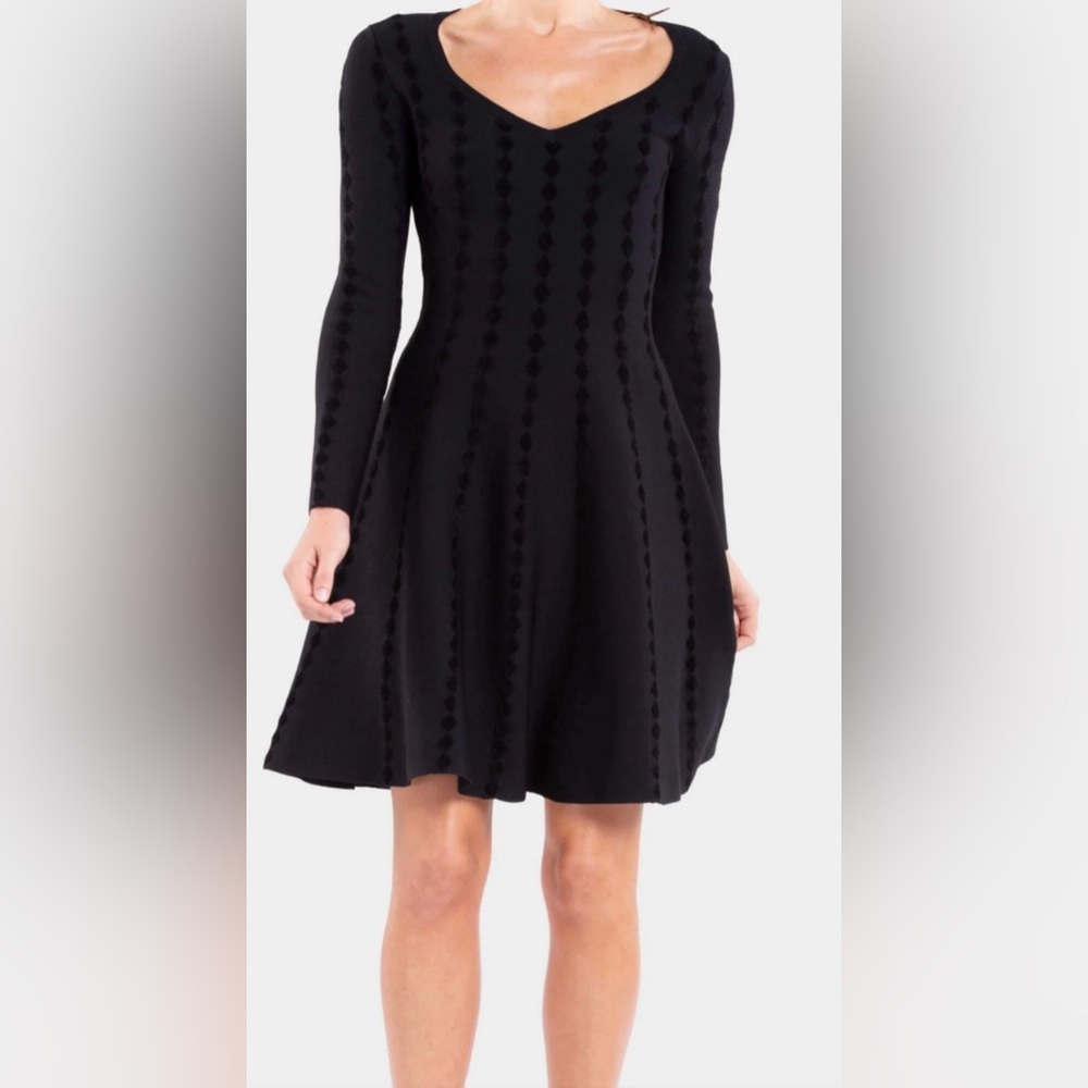 Maje black dress